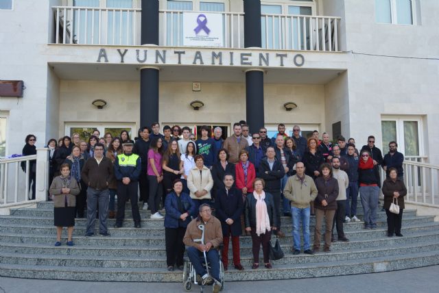 El Ayuntamiento de Lorquí se suma a la conmemoración del Día Internacional para la Eliminación de la Violencia contra la Mujer