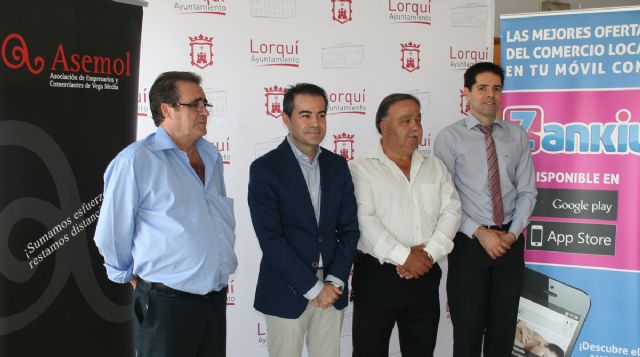 La aplicación 'Zankiu' pone a los comercios de Lorquí a la vanguardia de las ventas a través de móvil