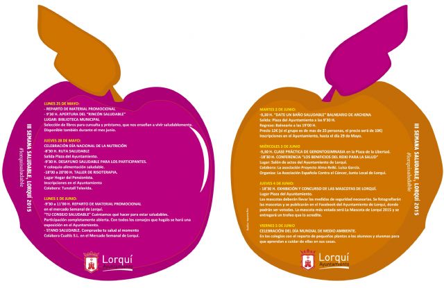 Comienza la III Semana Saludable de Lorquí con la apertura de un 'rincón saludable' en la Biblioteca