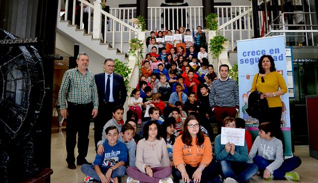 63 alumnos de Lorquí participan en el concurso ´Crece en Seguridad´