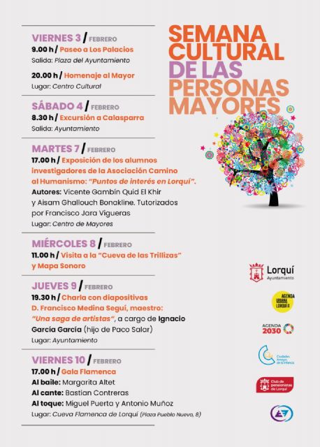 Lorquí realiza un emotivo homenaje a sus mayores
