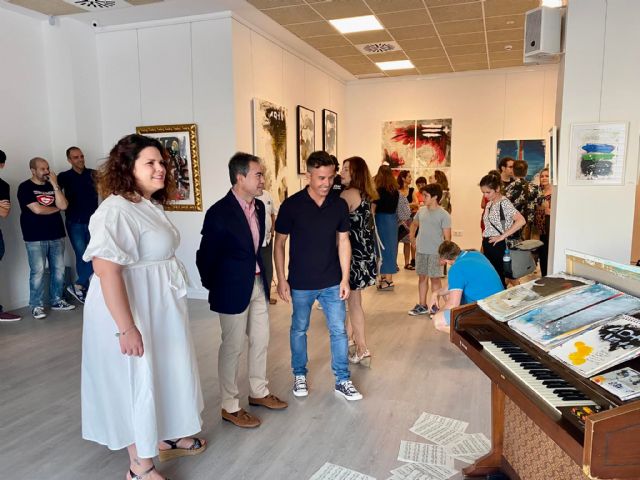 Lorquí recoge la obra del artista plástico Omar Daf hasta el 23 de septiembre