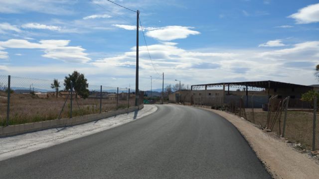 Finalizadas las obras de adecuación del primer tramo del camino de Los Limoneros
