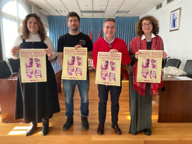 Lorquí acoge las IV jornadas de Memoria Histórica dedicadas a la importancia de la ense&ntilde;anza en la era de la digitalización