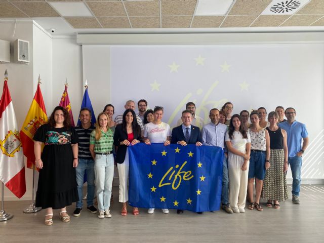 Lorquí lidera un proyecto europeo para embellecer las ciudades y protegerlas de las olas de calor y las lluvias torrenciales