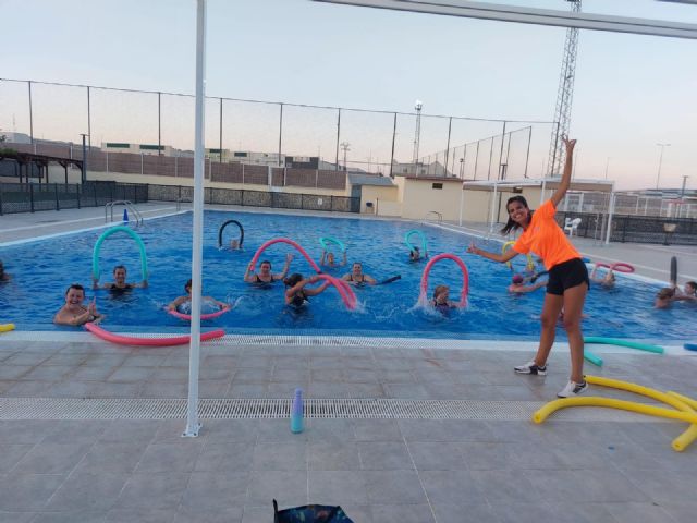 Más de 8.000 usuarios disfrutan de las piscinas municipales de Lorquí este verano