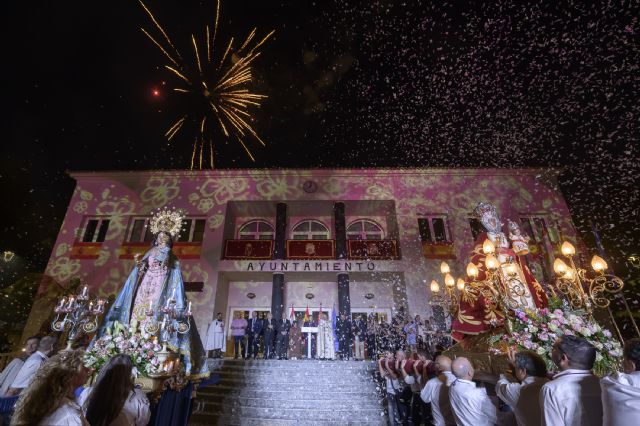 Lorquí despide a la Virgen de la Fuensanta con emoción y gratitud tras unos días históricos para el municipio