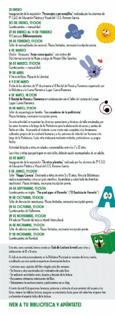 Presentación Programación Biblioteca Lorquí 2020