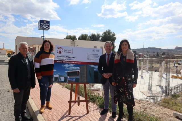 La nueva Biblioteca municipal de Lorquí incluirá bebeteca, ludoteca y zonas de estudio