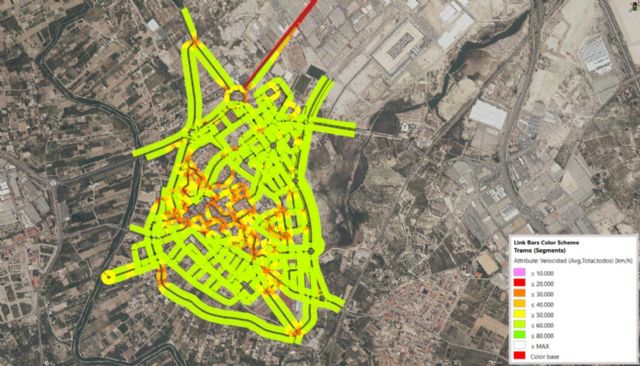 Lorquí reduce un 7% sus emisiones de CO2 por tráfico fruto de un estudio de la UCAM