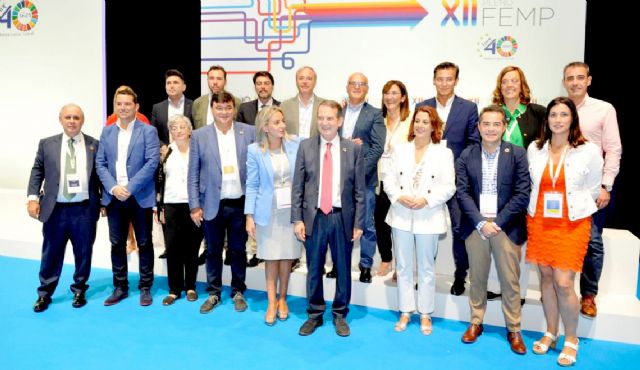 El alcalde de Lorquí, Joaquín Hernández, miembro de la Junta de Gobierno de la Federación Nacional de Municipios