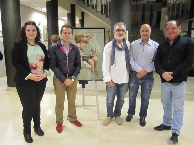 El Ayuntamiento de Lorquí acoge una muestra de la obra del pintor Marcos Amorós
