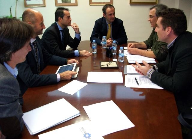 El INFO y el ayuntamiento de Lorquí estudian un proyecto industrial que supondría una inversión de más de tres millones de euros