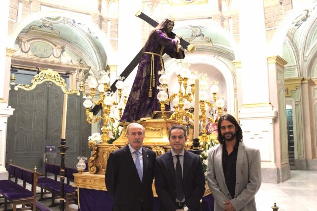 El Nazareno de Lorquí estará expuesto en el Museo Salzillo hasta su participación en la Magna Procesión
