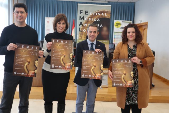 Lorquí celebra la IX edición del Festival de Música Antigua -FEMAL