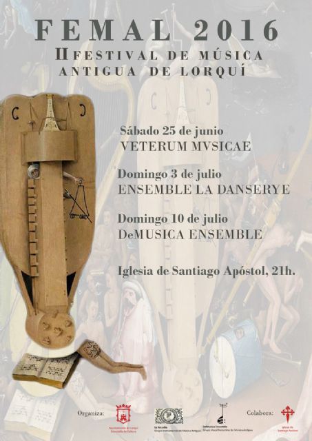 Lorquí acoge la segunda edición del Festival de Música Antigua (FEMAL)