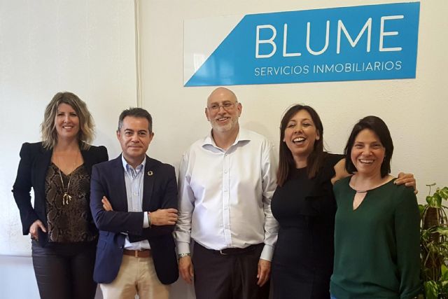 Blume Servicios inmobiliarios, empresa asociada a ASECOM, abre nuevas oficinas en Lorquí y Molina de Segura