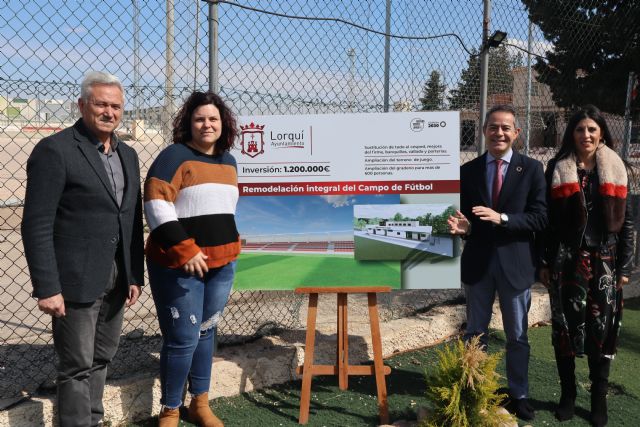 Lorquí renueva su Campo de Fútbol con una inversión de más de 1,2 millones de euros