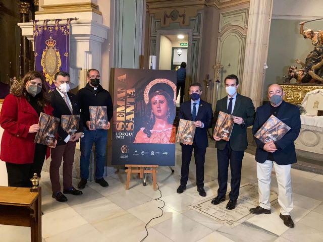 Lorquí vuelve a sus tradiciones con un cartel pasionario con el rostro de María Magdalena