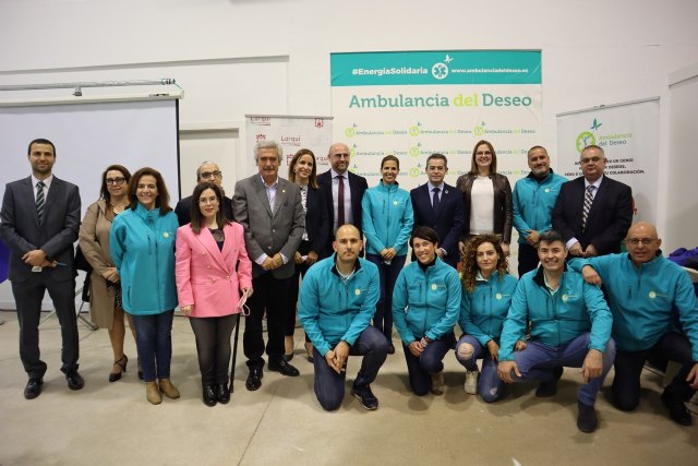 El Ayuntamiento de Lorquí firma un convenio de colaboración con la Fundación Ambulancia del Deseo